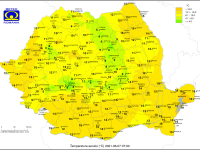 Vreme instabilă în toată țara, cu temperaturi de vară, dar și ploi și grindină. Care este prognoza următoarelor zile