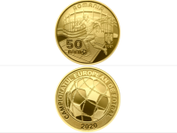 FOTO. BNR lansează o monedă specială cu tema Campionatul European de Fotbal, EURO 2020