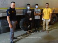 Cum au fost prinși trei tineri afgani care voiau să intre în România