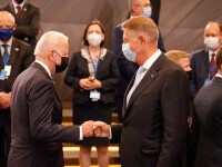 Klaus Iohannis l-a invitat pe Joe Biden în România: Doresc să continuăm discuţia din 2015