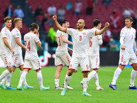 Danemarca - Ţara Galilor 4-0. Prima echipă calificată în sferturile EURO 2020