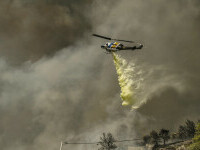 Incendiul care a devastat periferia sudică a Atenei, controlat de pompierii din Grecia