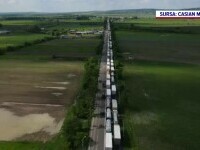 Vămile României, blocate de camioane care vin ori se îndreaptă spre Ucraina. Șoferii stau și câteva zile ca să treacă granița