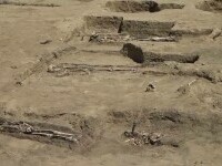 Sute de schelete umane, dezgropate în Bihor. Sunt oameni uciși de holeră, la sfârșitul secolului XIX