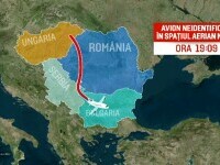 Bulgaria confirmă că avionul civil neidentificat, care a survolat România și alte 2 țări NATO, a aterizat pe teritoriul său