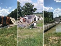 Podul prăbușit de la Luțca nu fusese recepţionat. Au fost deschise două dosare penale