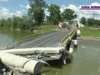 Ministerul Dezvoltării, despre podul prăbușit de la Luțca: „Lucrările nu sunt finalizate. Nu putea fi dat în folosință”