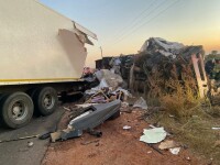 accident, Africa de Sud, Pretoria, autobuz