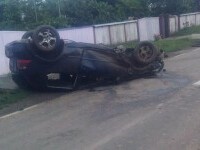 Accident violent în Botoșani, produs de un șofer băut și fără permis. Un tânăr de 25 de ani este în comă