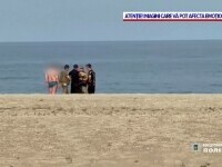 VIDEO. Un ucrainean a fost aruncat în aer de o mină, pe o plajă din Odesa. Momentul a fost filmat