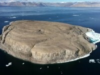 Danemarca și Canada vor împărți insula din Arctica pe care și-o dispută de 50 de ani. O ocupau pe rând și își lăsau băutură