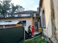 Incendiu la spitalul din Sighetu Marmației. Pompierii au intervenit cu mai multe echipaje
