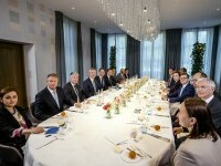 Iohannis, printre puținii lideri care nu au băut vin la cina de lucru de la reședința premierului Olandei