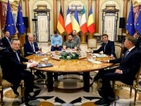 Reacția Kremlinului la întâlnirea lui Iohannis și a celor trei lideri europeni cu Zelenski