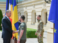 Preşedintele Zelenski: Vizita liderilor europeni la Kiev marchează o „zi istorică”