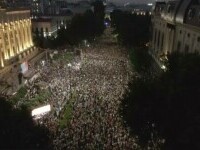 VIDEO. Aproximativ 60.000 de manifestanţi cer, la Tbilisi, aderarea Georgiei la Uniunea Europeană