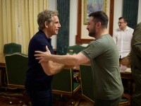 VIDEO Ben Stiller către Volodimir Zelenski: ”Sunteţi eroul meu”. ”Ați renunțat la o carieră grozavă de actorie”