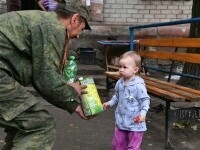 Imagini dramatice. Cum arată cea mai fierbinte zonă a războiului din Ucraina GALERIE FOTO