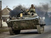 Președintele Ucrainei: Armata rusă cheltuieşte resurse enorme pentru a captura cel puţin încă un kilometru în Donbas