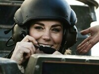 GALERIE FOTO Kate Middleton, îmbrăcată în militar de Ziua Forțelor Armate. Ce mesaj a transmis soldaților