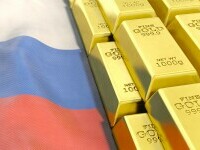 Rezervele de aur din băncile Rusiei s-au redus la jumătate în 2024. Ultima dată când s-a întâmplat asta a fost în pandemie
