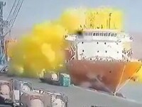 Zece persoane au murit, iar alte 251 au fost rănite, în urma unei scurgeri de gaze toxice în portul Aqaba din Iordania. VIDEO