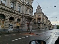 Cutremur în Arad. Intervenţie a pompierilor după cutremur la tencuieli şi elemente căzute de pe clădiri. Primele imagini