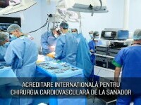 (P) Acreditare internațională pentru chirurgia cardiovasculară de la Sanador