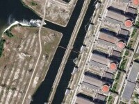 Apa din Barajul Kahovka a scăzut la un nivel la care nu mai permite asigurarea răcirii reactoarelor Centralei Zaporojie