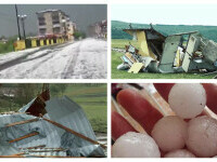 „A venit gheață foarte mare, a fost teroare”. Vremea extremă a făcut ravagii în România. Mărturiile oamenilor