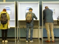 sectie votare alegeri europarlamentare olanda