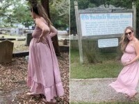 O femeie a mers în cimitire pentru a găsi un nume pentru fetița ei. A dezvăluit acum ce a ales de pe o piatră funerară