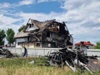 Un scuter electric a explodat la încărcat, iar incendiul a mistuit o casă, în Munteni-Buzău: „Bateriile Litiu ard și sub apă”