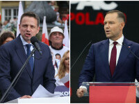 Rafal Trzaskowski și Karol Nawrocki