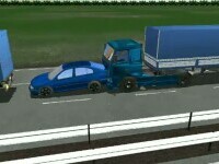 Ce viteză avea TIR-ul care a strivit o mașină pe A1. Detaliul observat de anchetatori la fața locului