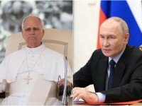 Papa Leon și Vladimir Putin au vorbit la telefon. Președintele rus a acuzat Ucraina de escaladarea conflictului