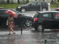 Vremea azi, 14 iunie. Ploi torențiale și vijelii în mare parte din țară. Zona unde temperaturile ajung la 30 de grade
