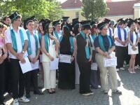 Festivitate încărcată de emoție în inima cetății Alba Carolina din Alba Iulia. A absolvit prima generație de 13 clase