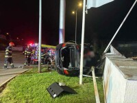 Un șofer cu permisul suspendat din cauza alcoolului și-a pierdut viața într-un tragic accident. Mașina s-a răsturnat
