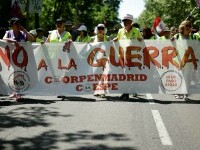 Aproximativ 3.000 de oameni au manifestat la Madrid