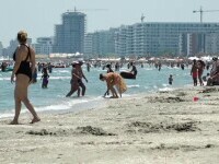 Fenomenul rar care a cuprins iarăși litoralul, după un altul neobișnuit de zilele trecute. FOTO și VIDEO