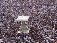 Sute de mii de credincioși au participat, în Spania, la „El Rocio”, unul dintre cele mai mari pelerinaje catolice din lume