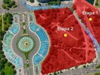 Trafic restricţionat pe Splaiul Independenţei din cauza lucrărilor la Planşeul Unirii