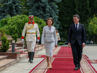 Maia Sandu, mesaj după vizita lui Nicușor Dan: Când Chișinău și București își dau mâna, facem lucruri care îmbunătățesc viața