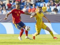 România a cedat și în fața Spaniei, la EURO U21. „Tricolorii mici”, slabe șanse să mai prindă calificarea din grupe