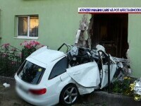 Accident mortal în Maramureș. Un tânăr de 18 ani a pierdut controlul volanului și s-a izbit în zidul unei case