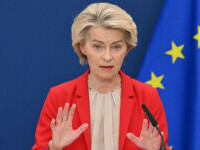 Ursula von der Leyen vine luni în Parlamentul European la dezbaterea moţiunii de cenzură