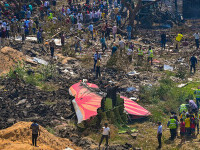 Avion prăbușit India