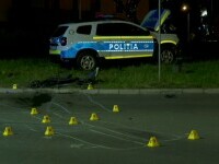 Accident grav în Buzău între o mașină de poliție și un alt autoturism. Șoferii au fost transportați de urgență la spital