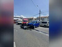 Accident moto